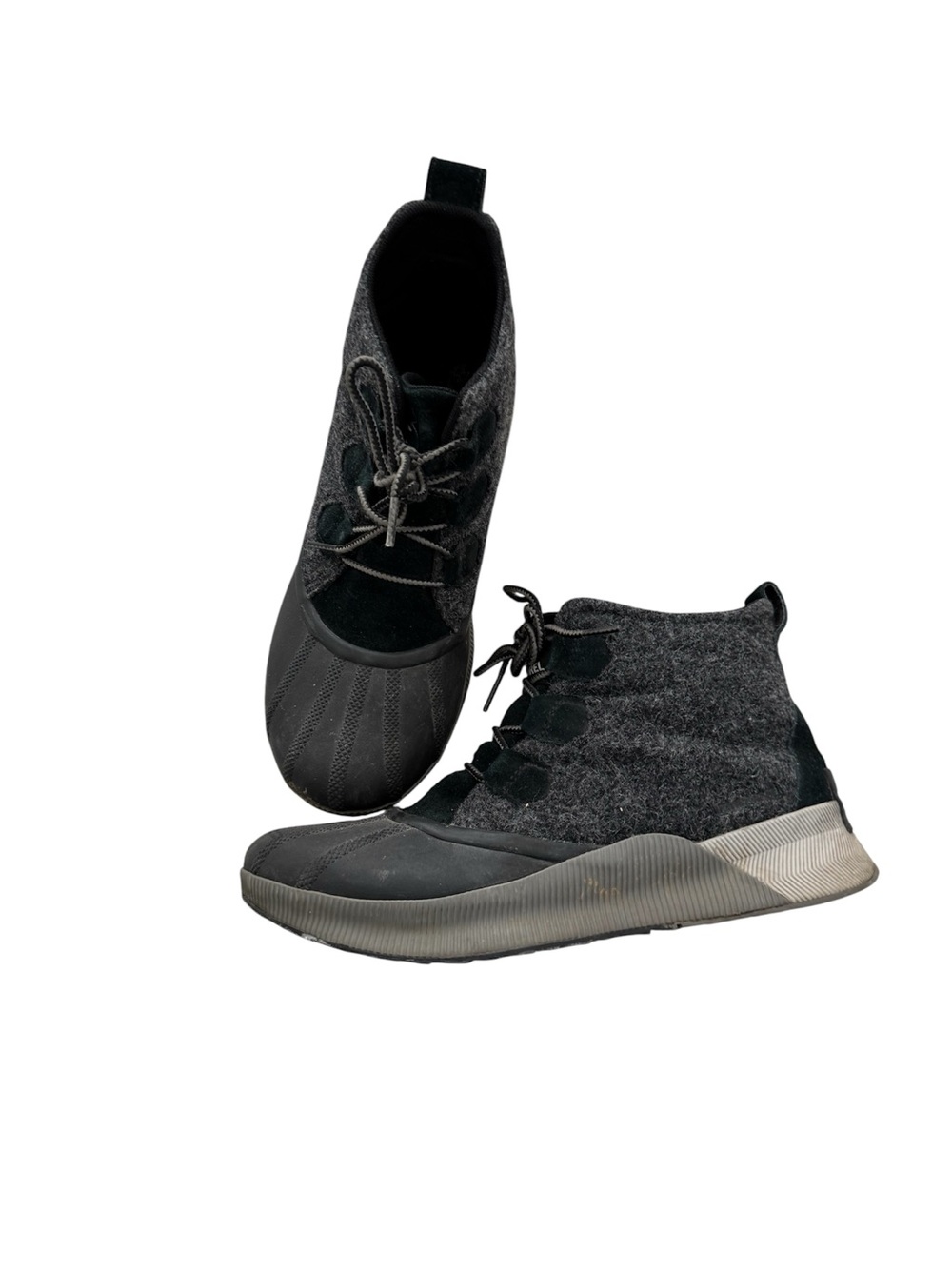 Sorel Black Women's Lace-Up Sneaker Boots Women’s Size 11